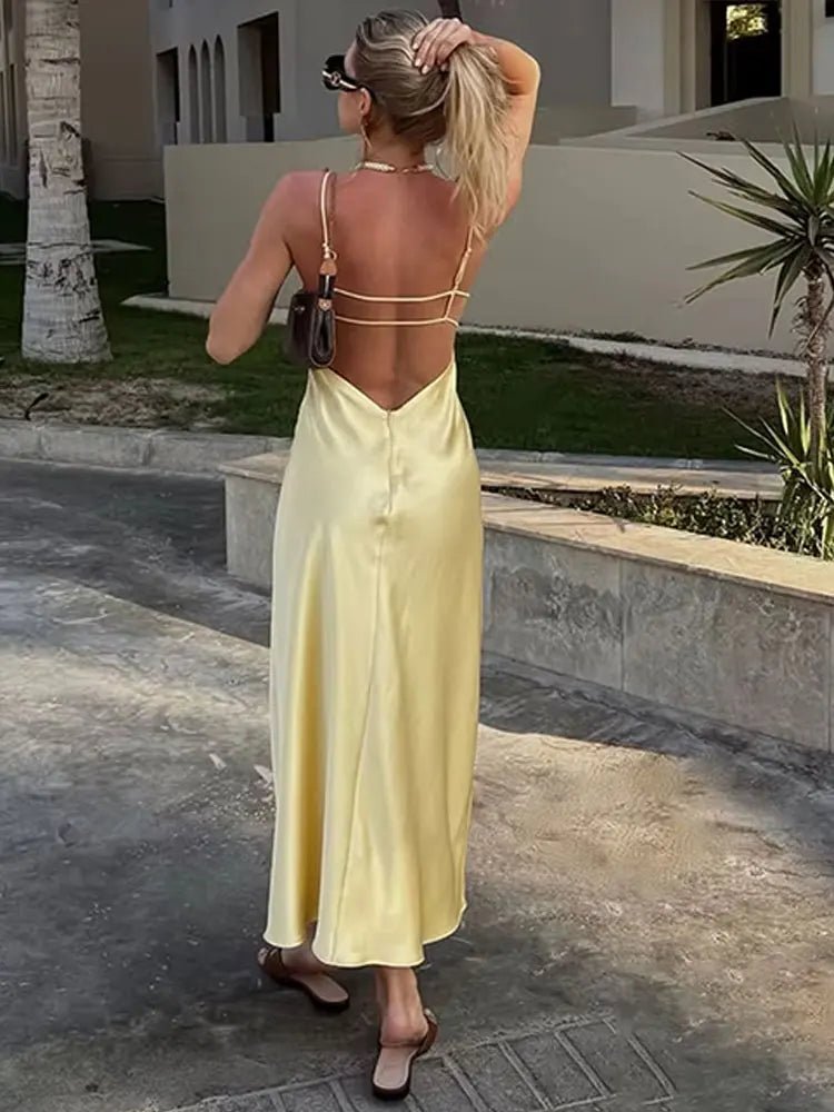 Women Robes 2025 New Ladies Party Holiday Dresses - Mychicelegant