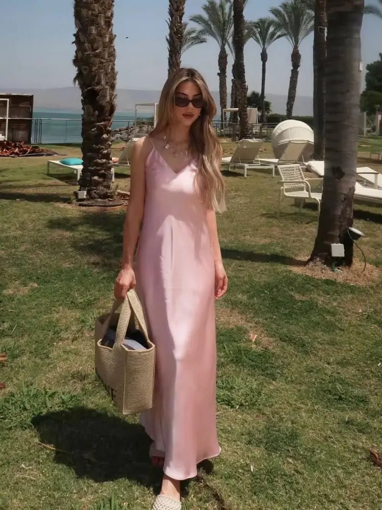 Women Robes 2025 New Ladies Party Holiday Dresses - Mychicelegant