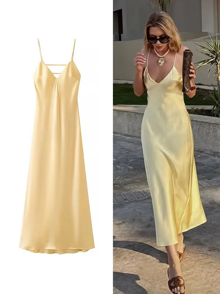 Women Robes 2025 New Ladies Party Holiday Dresses - Mychicelegant