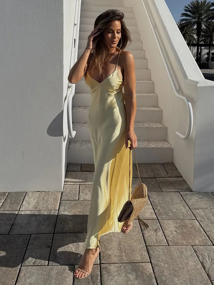 Women Robes 2025 New Ladies Party Holiday Dresses - Mychicelegant